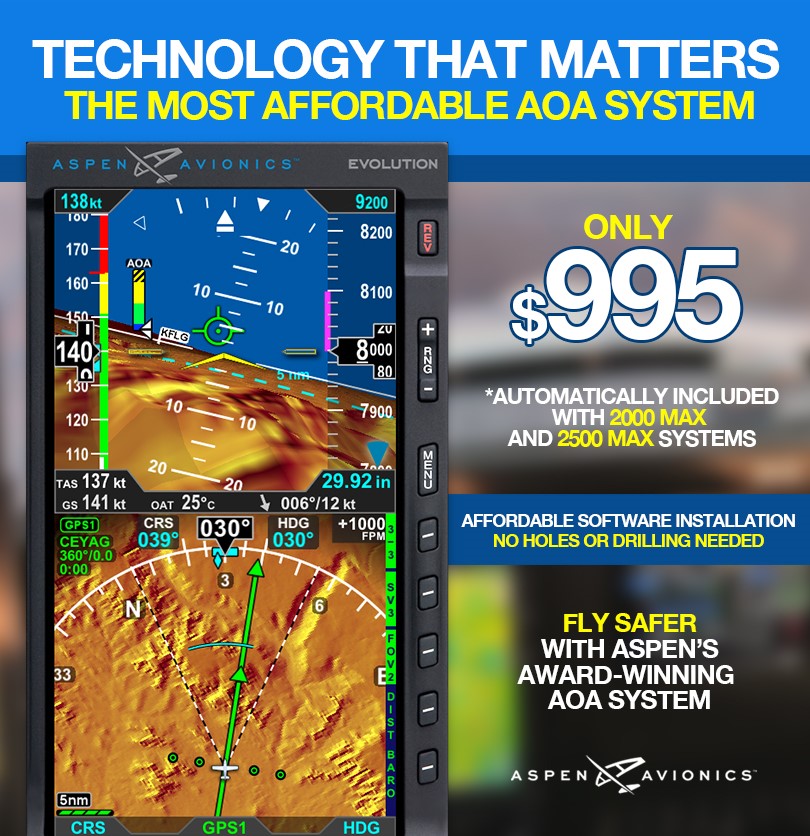 AOA - Technology that Matters - Most Affordable AOA System Available.