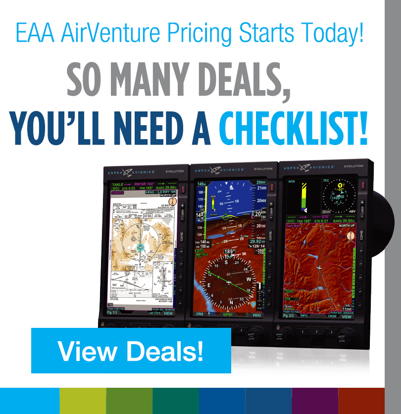 EAA AirVenture Pricing Available