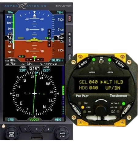 Evolution Flight Displays and the Trio Pro Pilot Autopilot